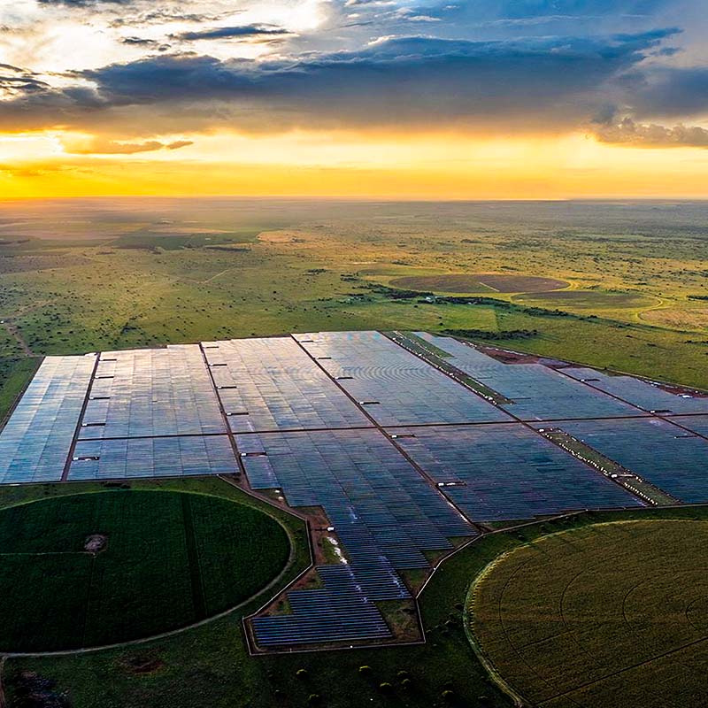 African Rainbow Energy Tronox Solar Photovoltaic C&I Utility Scale Wheeling Projects 256MWdc (COD May 2024)