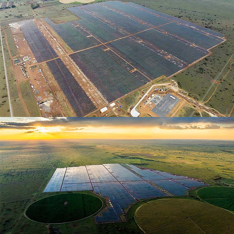 African Rainbow Energy Tronox Solar Photovoltaic C&I Utility Scale Wheeling Projects 256MWdc (COD May 2024)